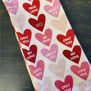 Conversation Hearts Tea Towel